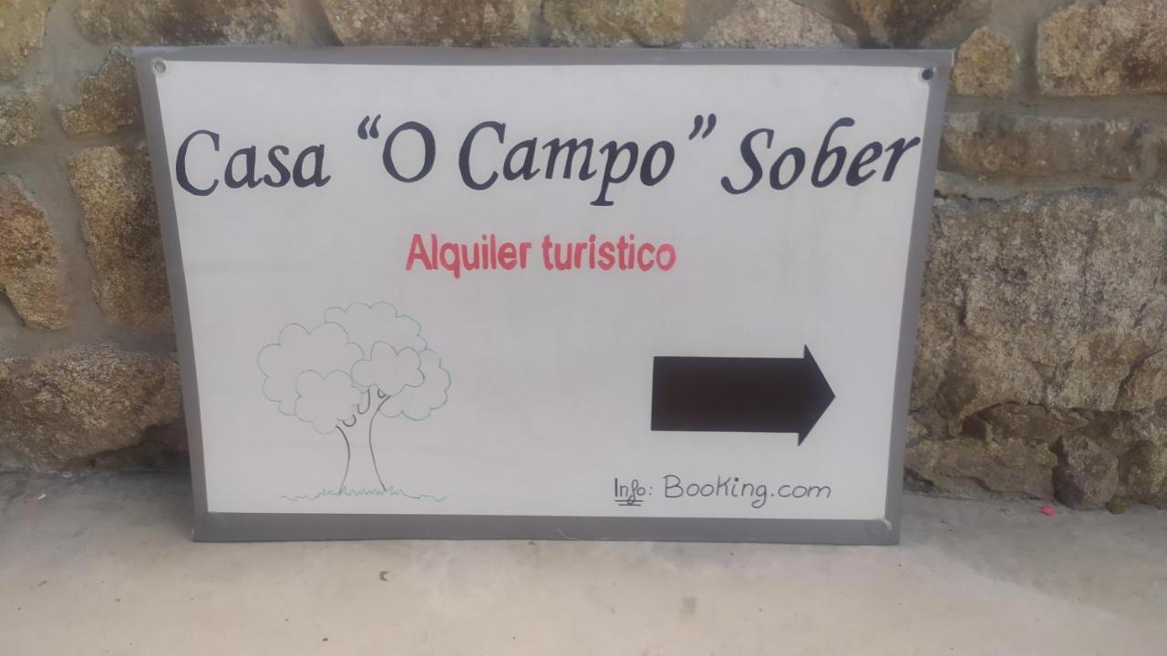 Casa "O Campo" Guest House Sober Екстериор снимка
